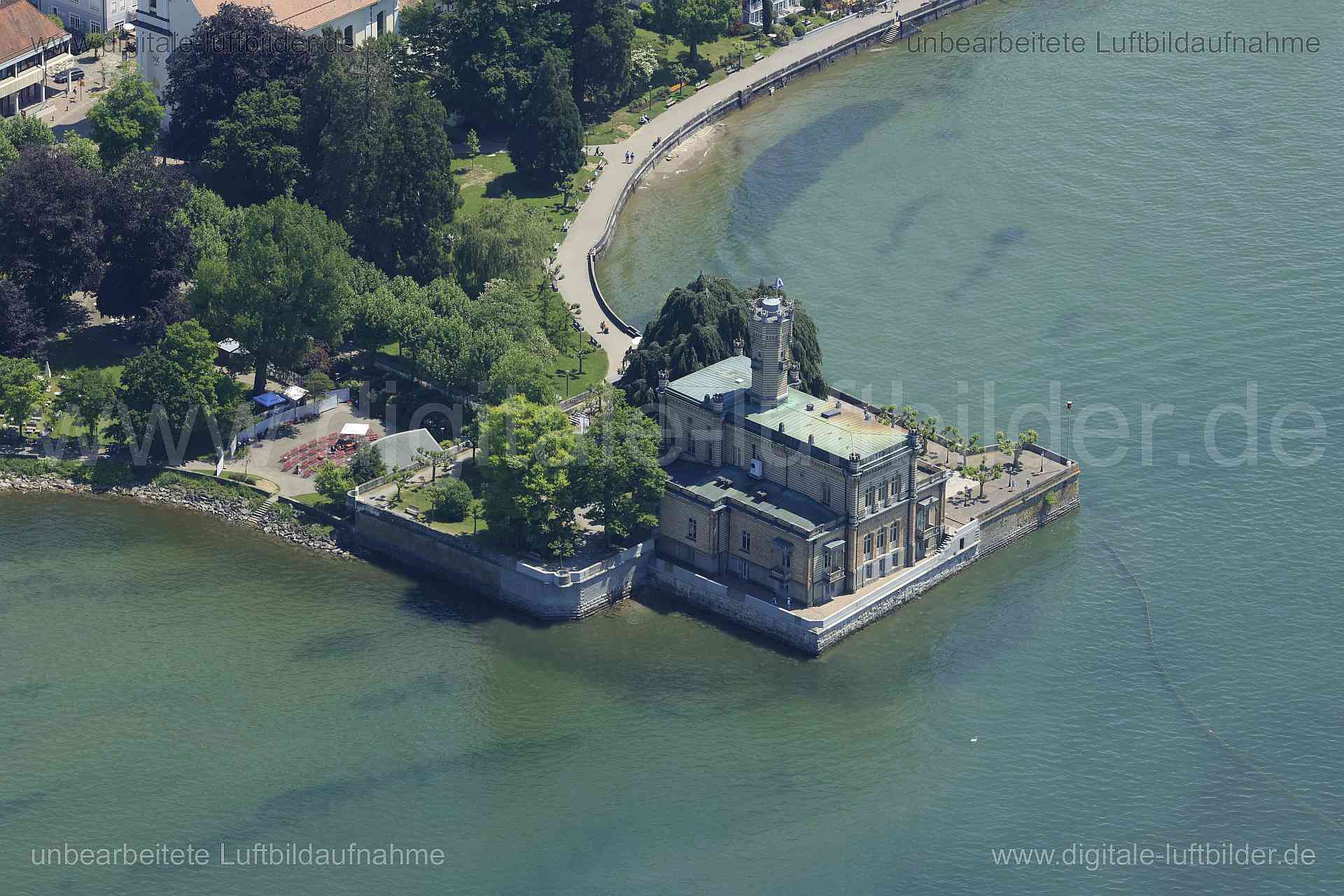 Luftbild - Schloss Montfort, Ort: Friedrichshafen, Tags: Schloss Montfort, Burgen & Schlösser, ...