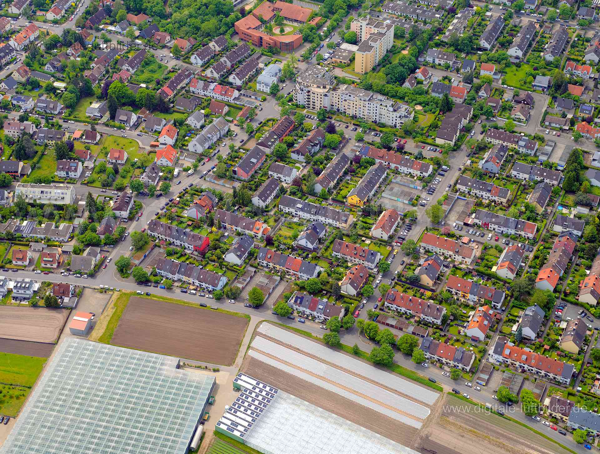 Luftbild - Kleinreuth hinter der Veste, Ort: Nürnberg, Tags: Kleinreuth hinter der Veste, , Amrumer Straße, Apenrader Stra...
