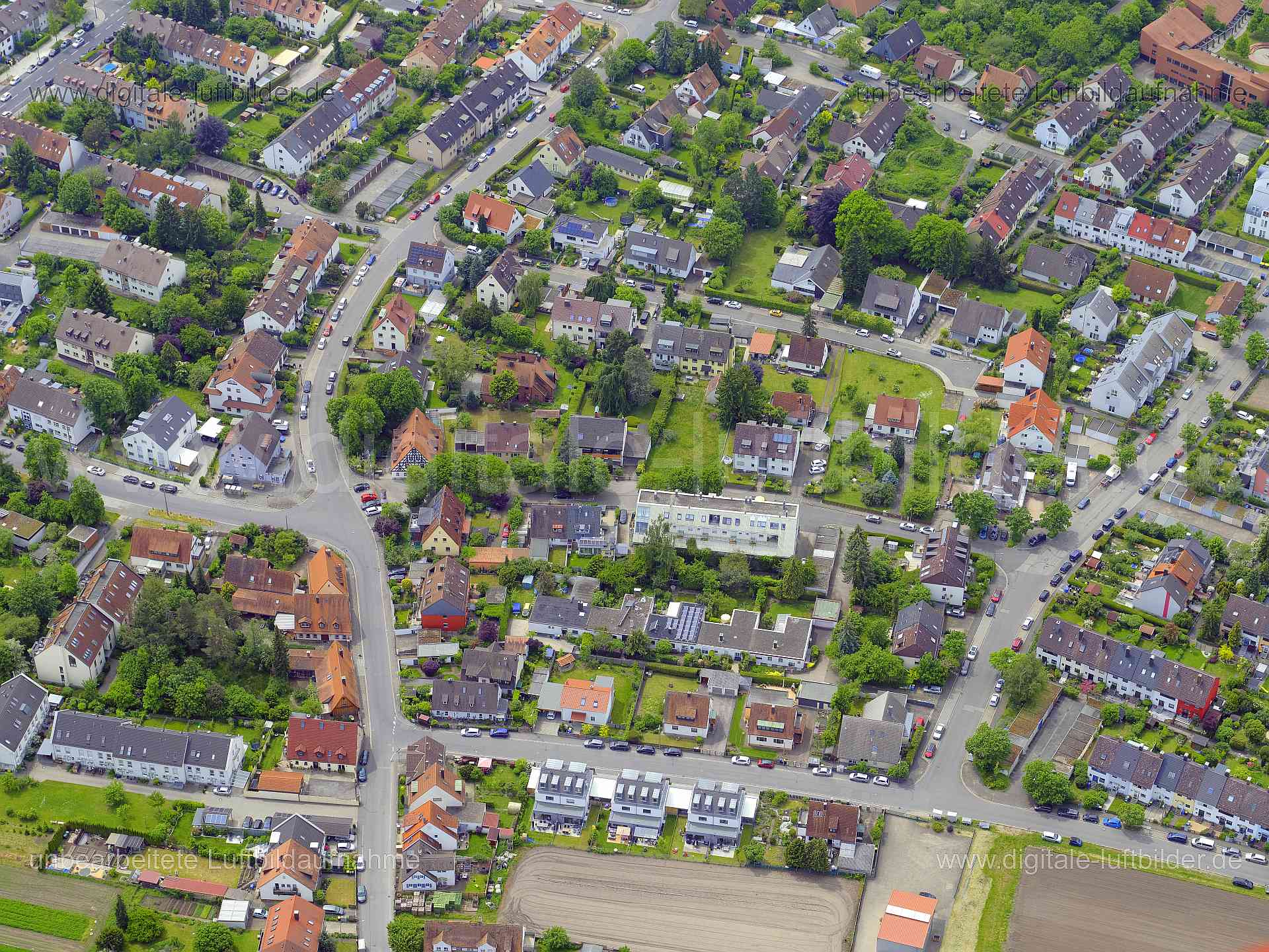 Luftbild - Kleinreuth hinter der Veste, Ort: Nürnberg, Tags: Kleinreuth hinter der Veste, , Am Thoner Espan, Cuxhavener St...